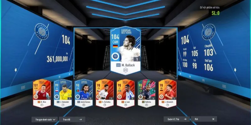 Mẹo hay và bí quyết mở thẻ game Fifa online 4